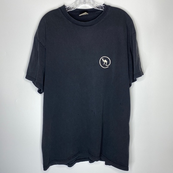 Vintage Camel Cigarette Where It's @ Black Single Stitch Tshirt 1997 XL Miro - Picture 1 of 7
